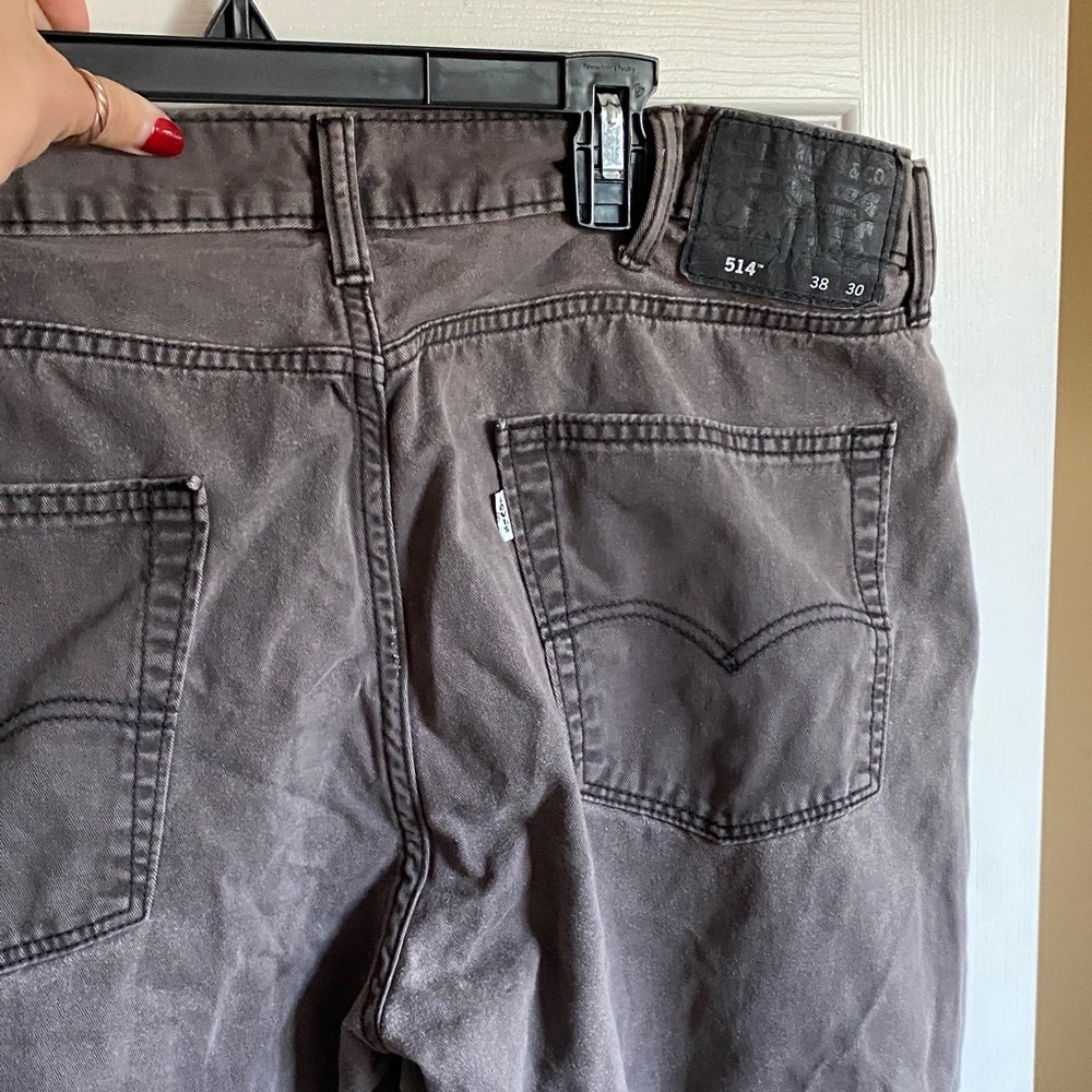 Levi's Men's Straight Jeans in Brown